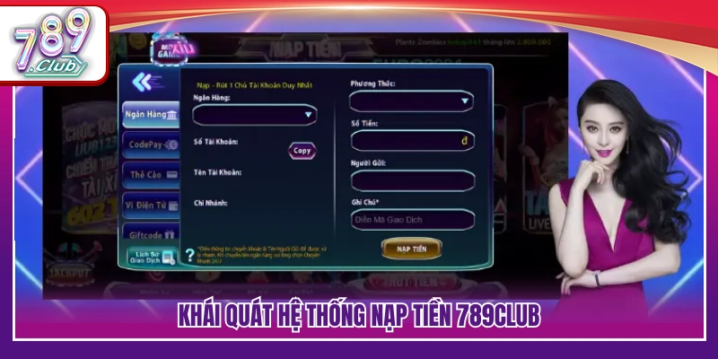 Giới thiệu cơ chế nạp tiền 789Club đang áp dụng